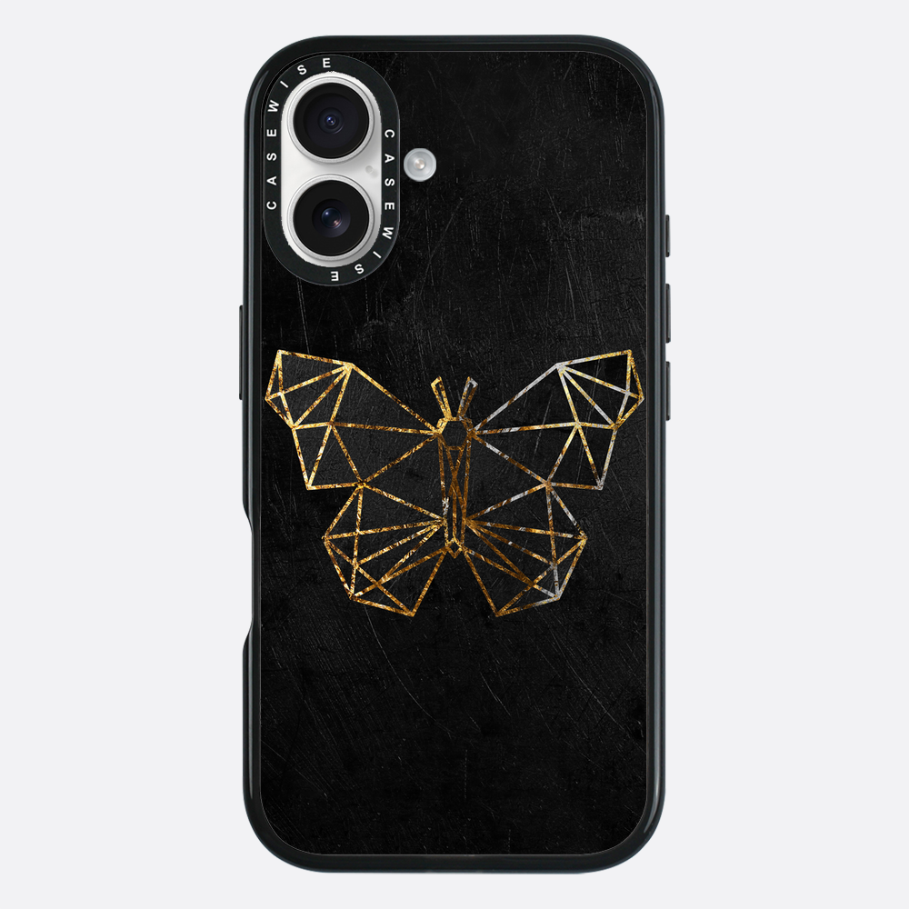 Gold Schmetterling - Hülle