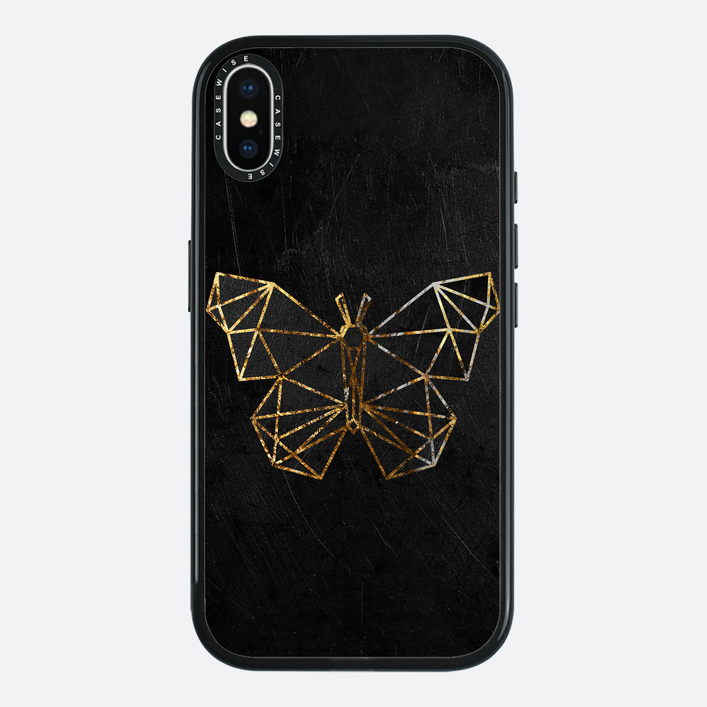Gold Schmetterling - Hülle