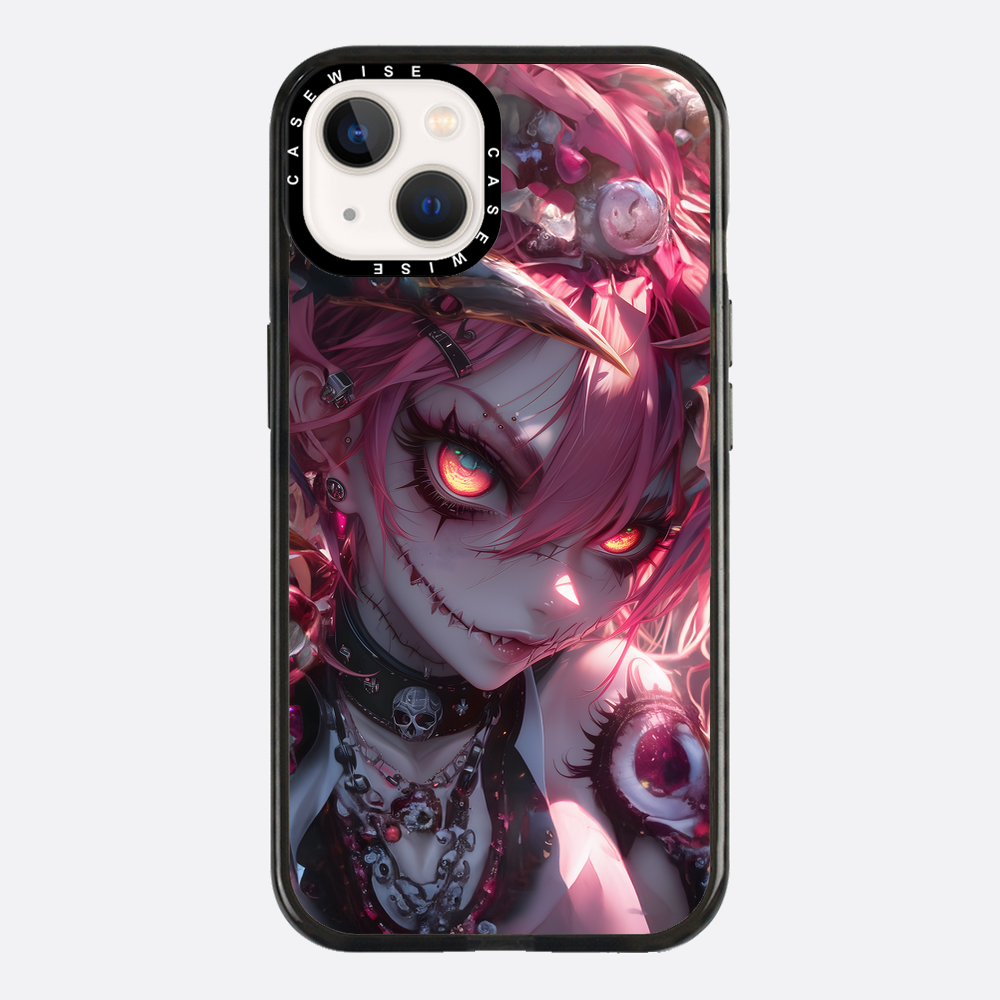 Das rosa Psycho -Mädchen - Hülle