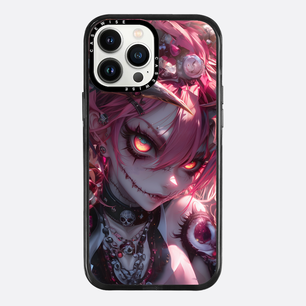 Das rosa Psycho -Mädchen - Hülle