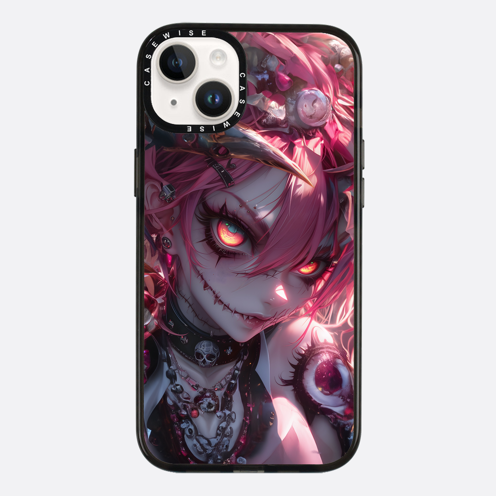 Das rosa Psycho -Mädchen - Hülle