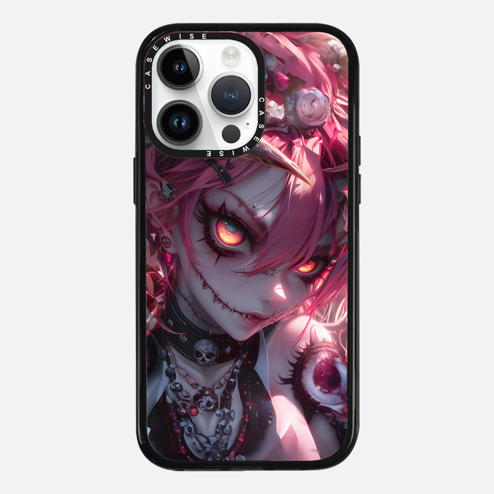 Das rosa Psycho -Mädchen - Hülle