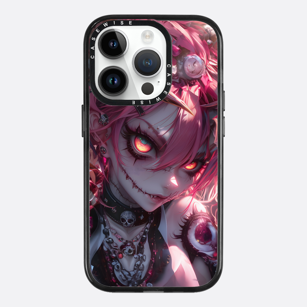 Das rosa Psycho -Mädchen - Hülle