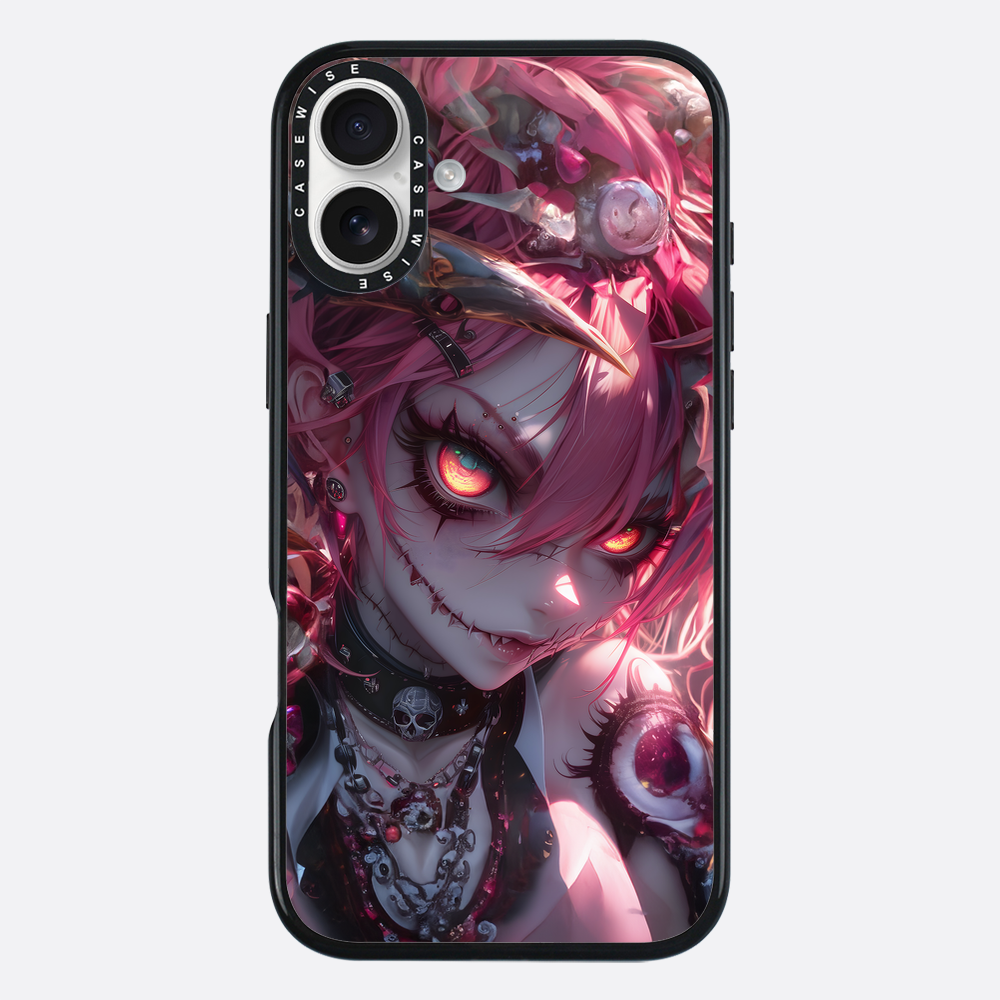 Das rosa Psycho -Mädchen - Hülle