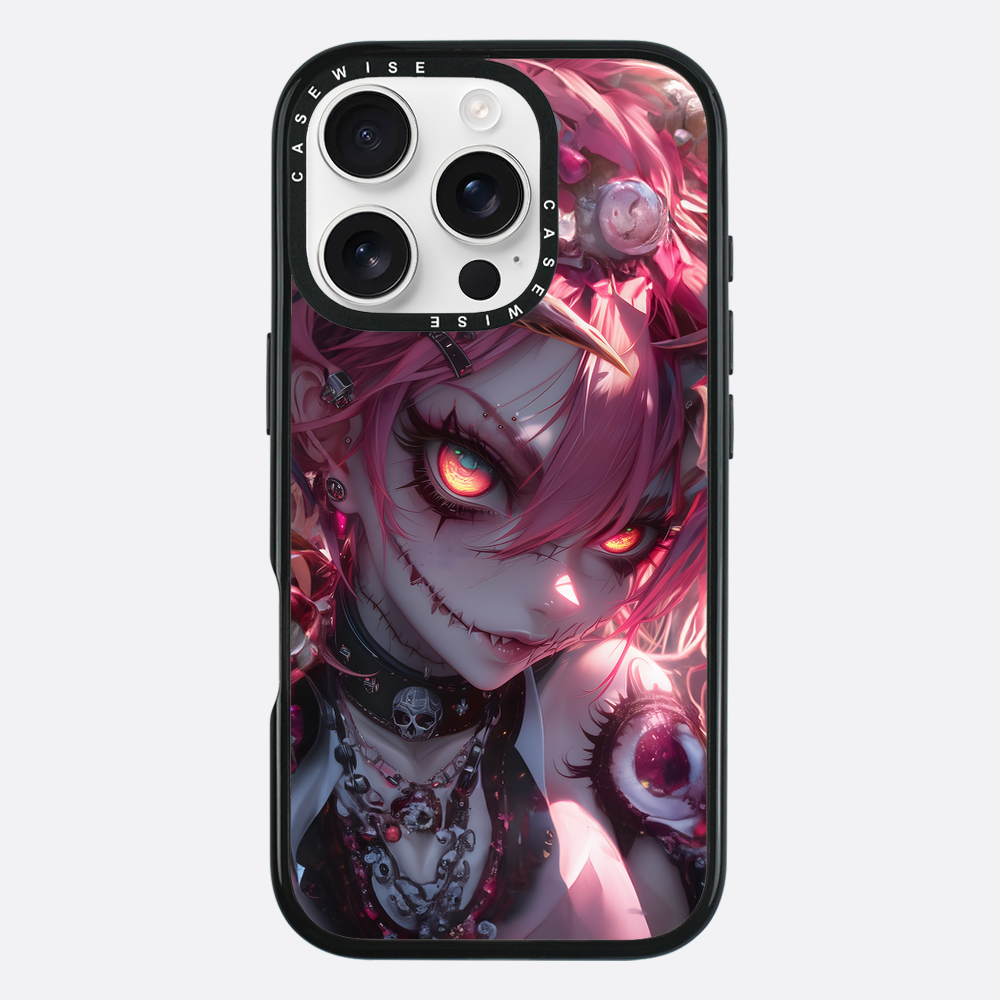 Das rosa Psycho -Mädchen - Hülle