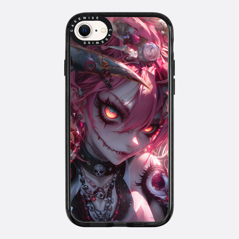 Das rosa Psycho -Mädchen - Hülle