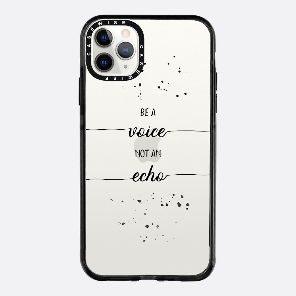 Textkunst ist eine Stimme, keine Echo - Hülle