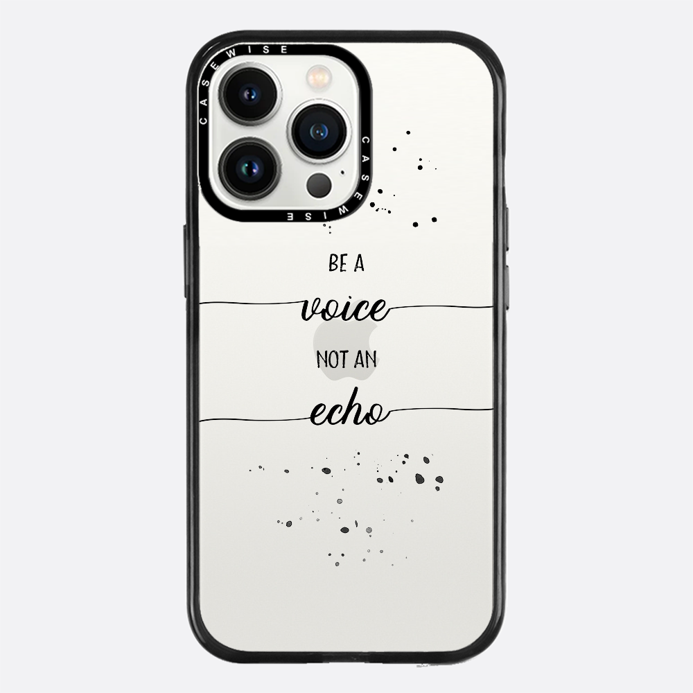Textkunst ist eine Stimme, keine Echo - Hülle