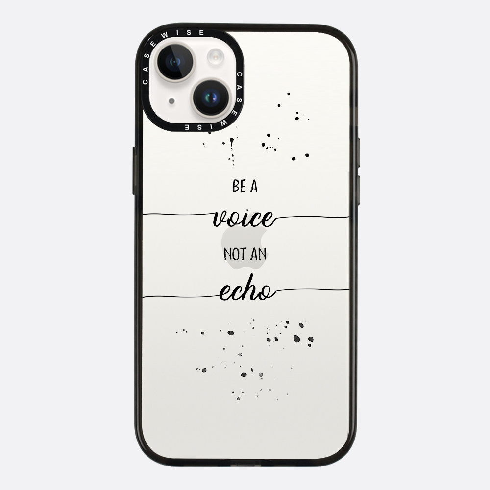 Textkunst ist eine Stimme, keine Echo - Hülle