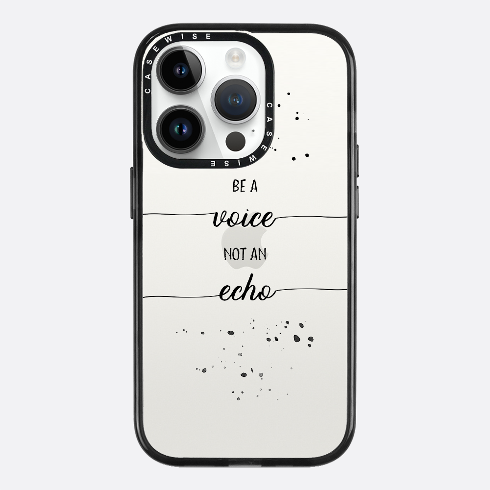 Textkunst ist eine Stimme, keine Echo - Hülle