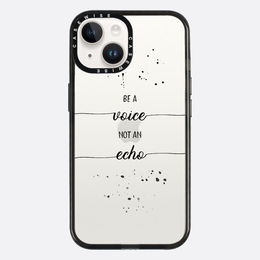 Textkunst ist eine Stimme, keine Echo - Hülle