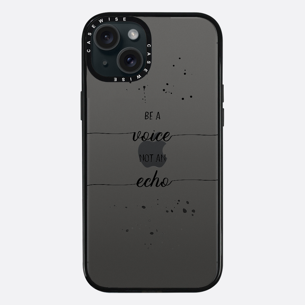 Textkunst ist eine Stimme, keine Echo - Hülle