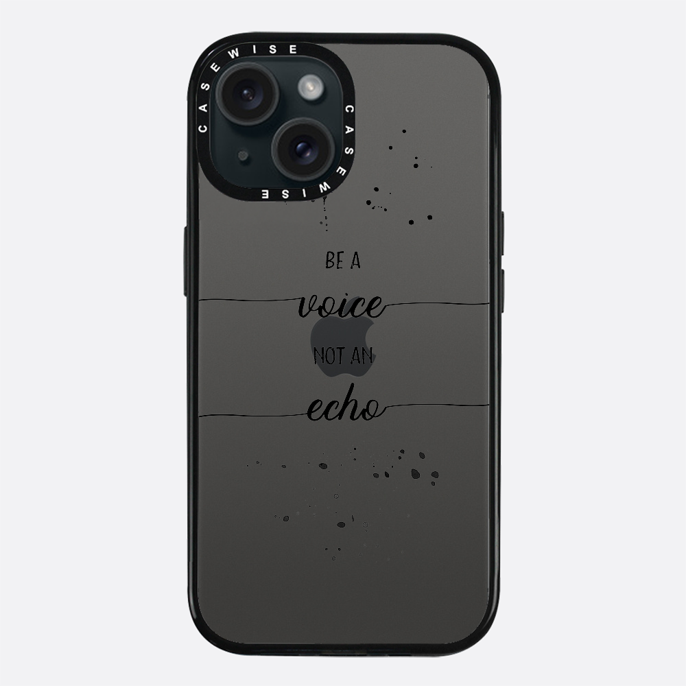 Textkunst ist eine Stimme, keine Echo - Hülle