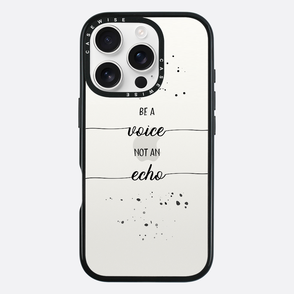 Textkunst ist eine Stimme, keine Echo - Hülle
