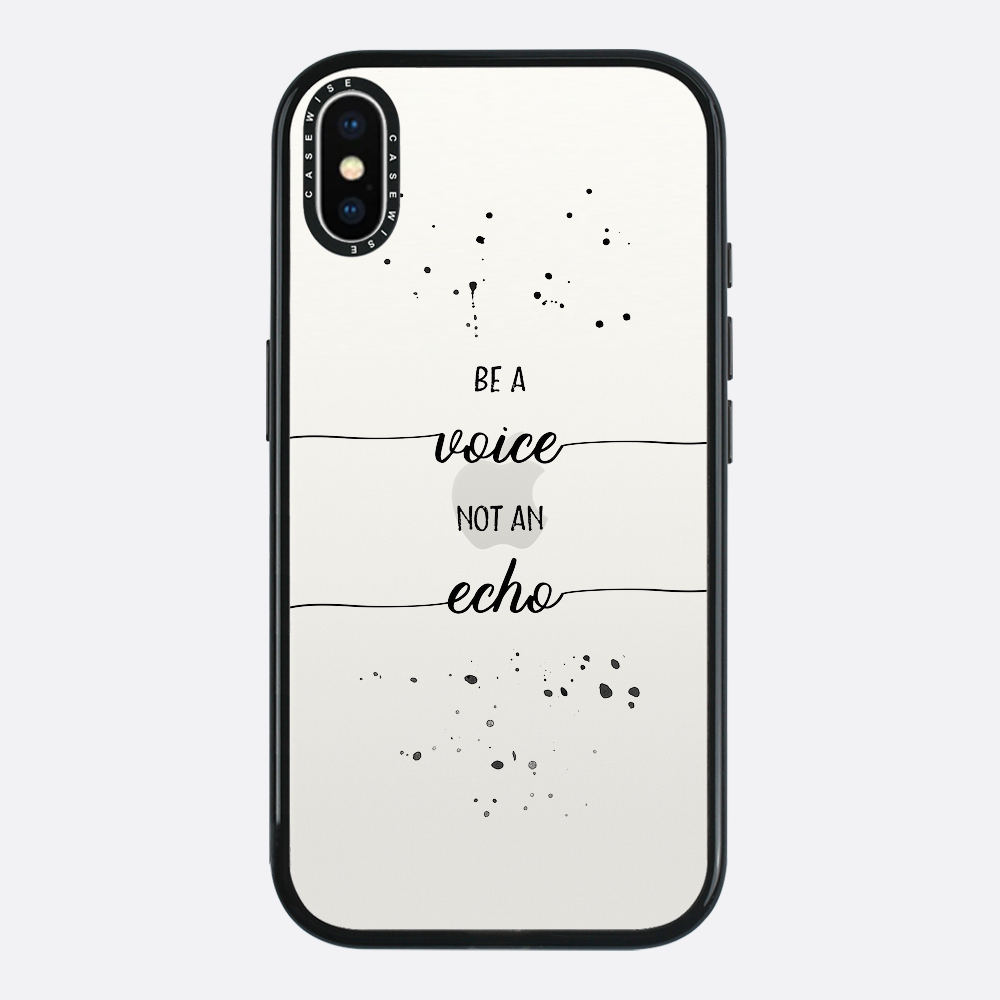 Textkunst ist eine Stimme, keine Echo - Hülle