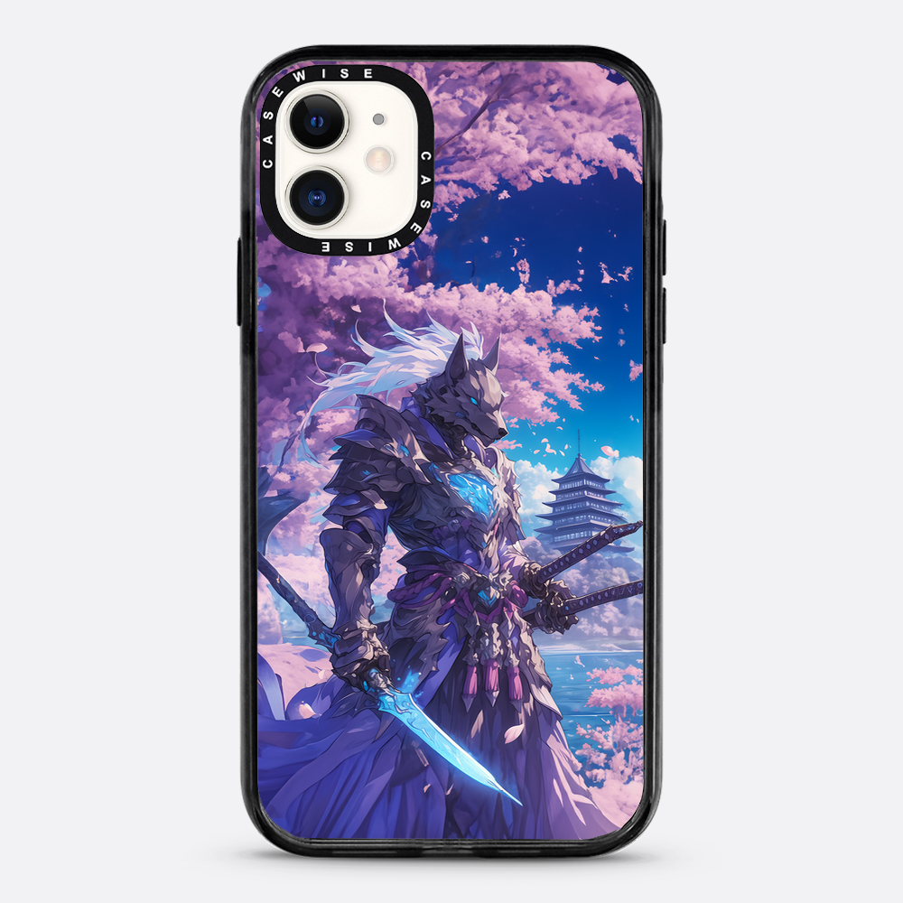 Kirschblüte Wolf Samurai - Hülle