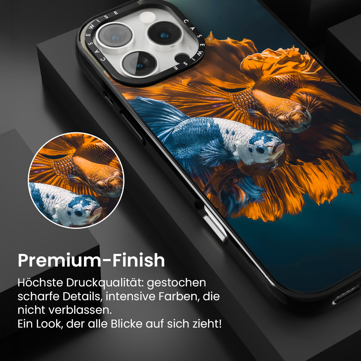 Fisch farbenfroh - Hülle