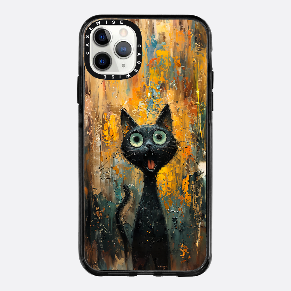 Schreiende Katze - Hülle