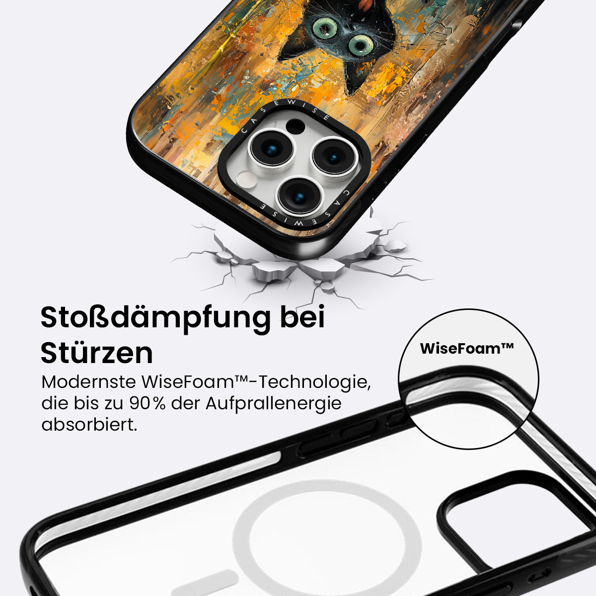 Schreiende Katze - Hülle