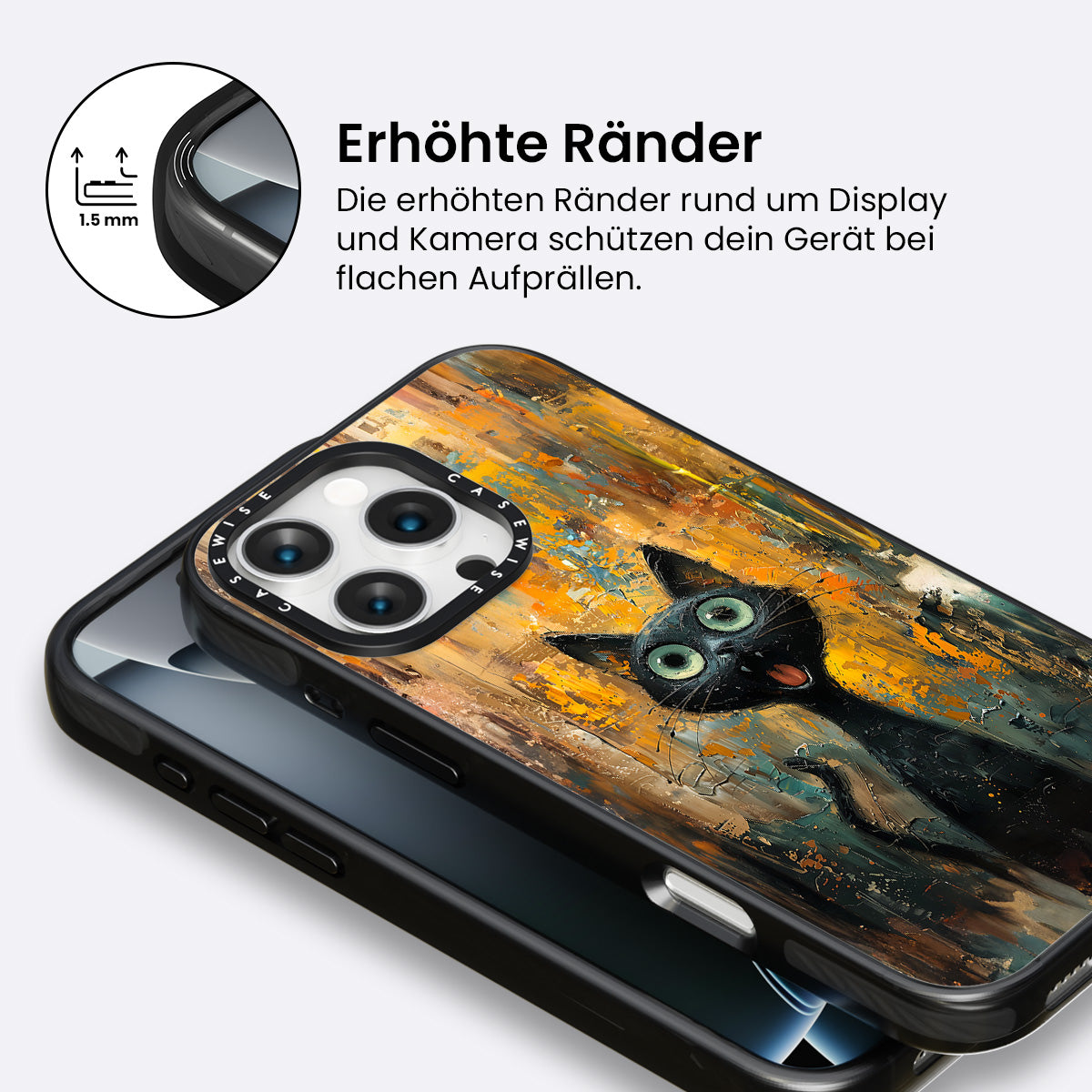 Schreiende Katze - Hülle