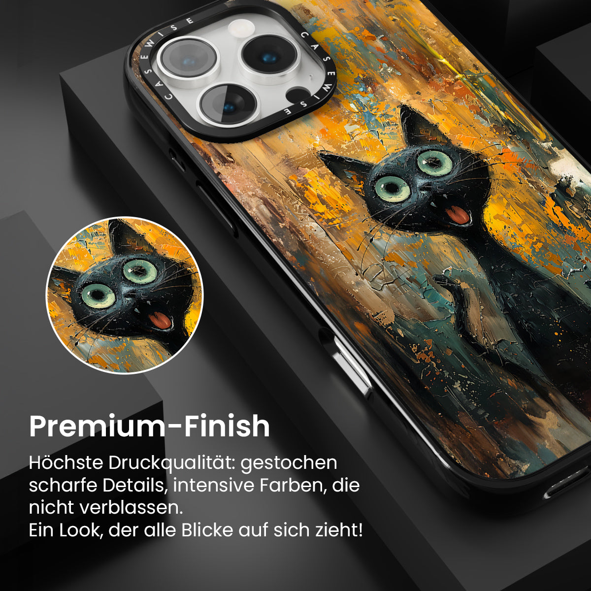 Schreiende Katze - Hülle