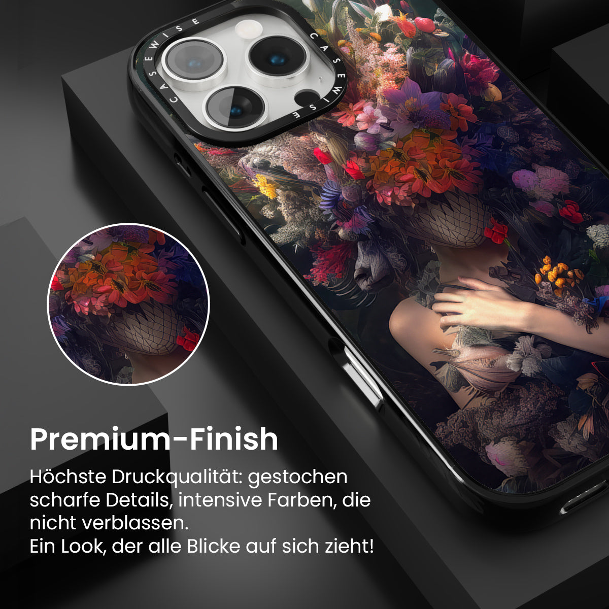 Blumenmaske - Hülle