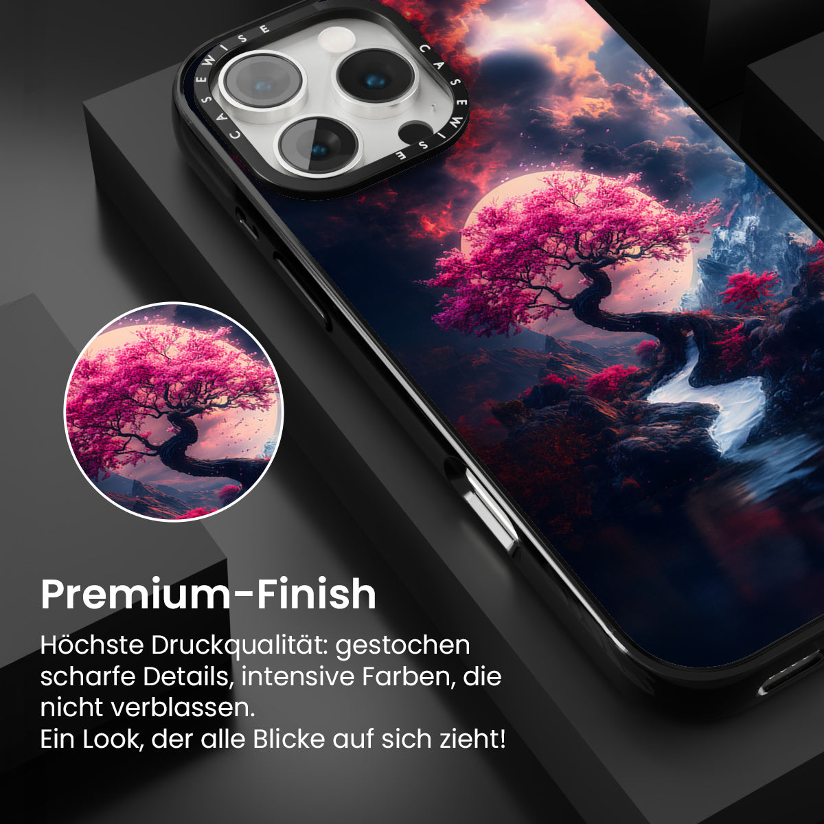 Kirschblüte Wasserfälle - Hülle