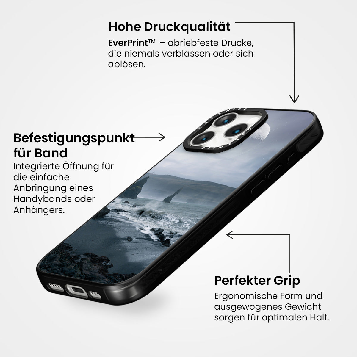 Nebliger Strand - Hülle