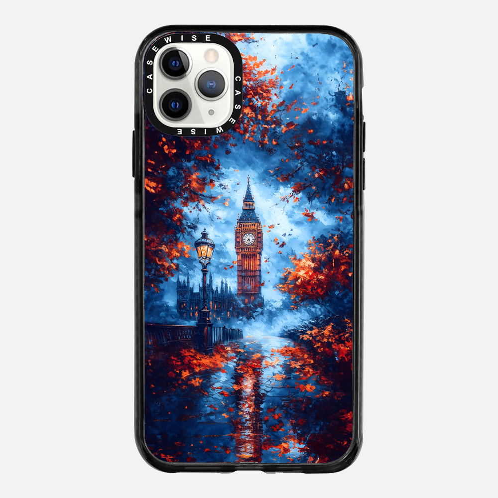 Big Ben in London Mitternacht - Hülle