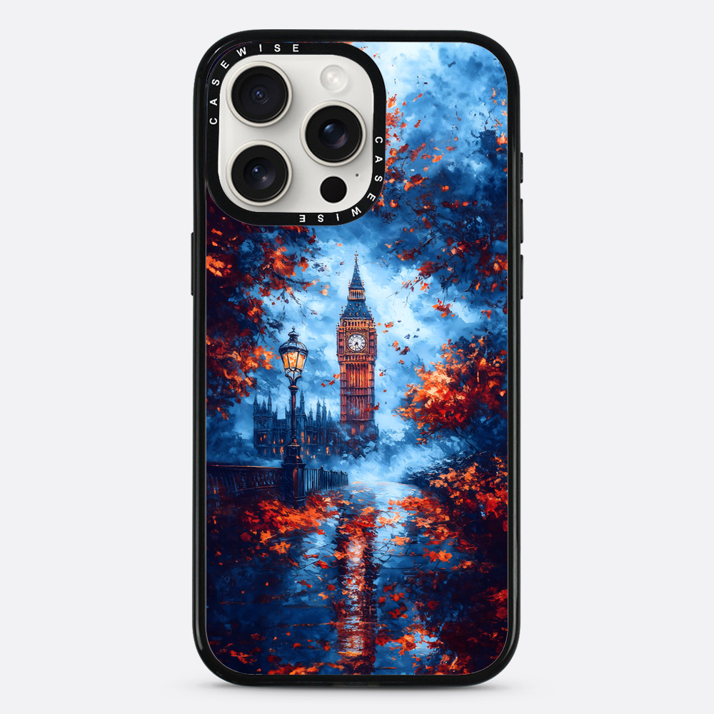 Big Ben in London Mitternacht - Hülle
