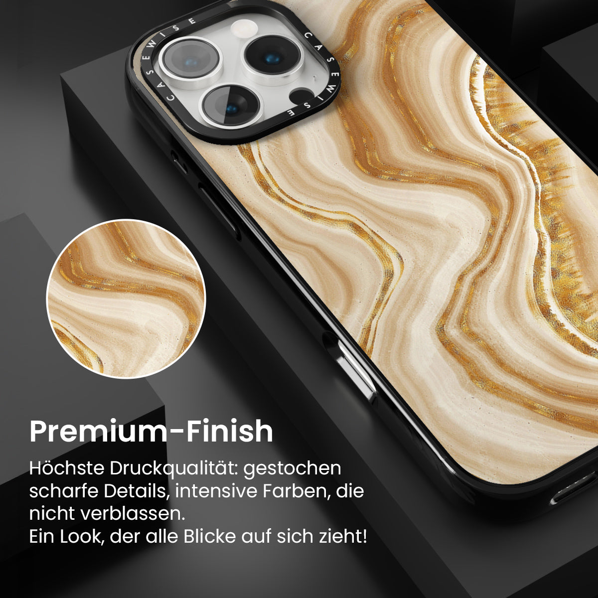 Goldene Achattextur 03 - Hülle