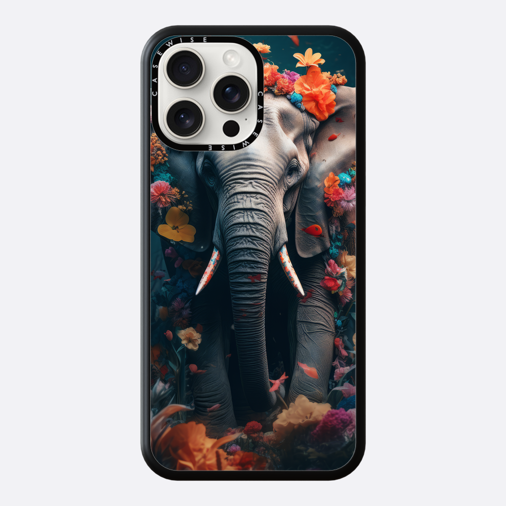 Elephant Floral - Hülle