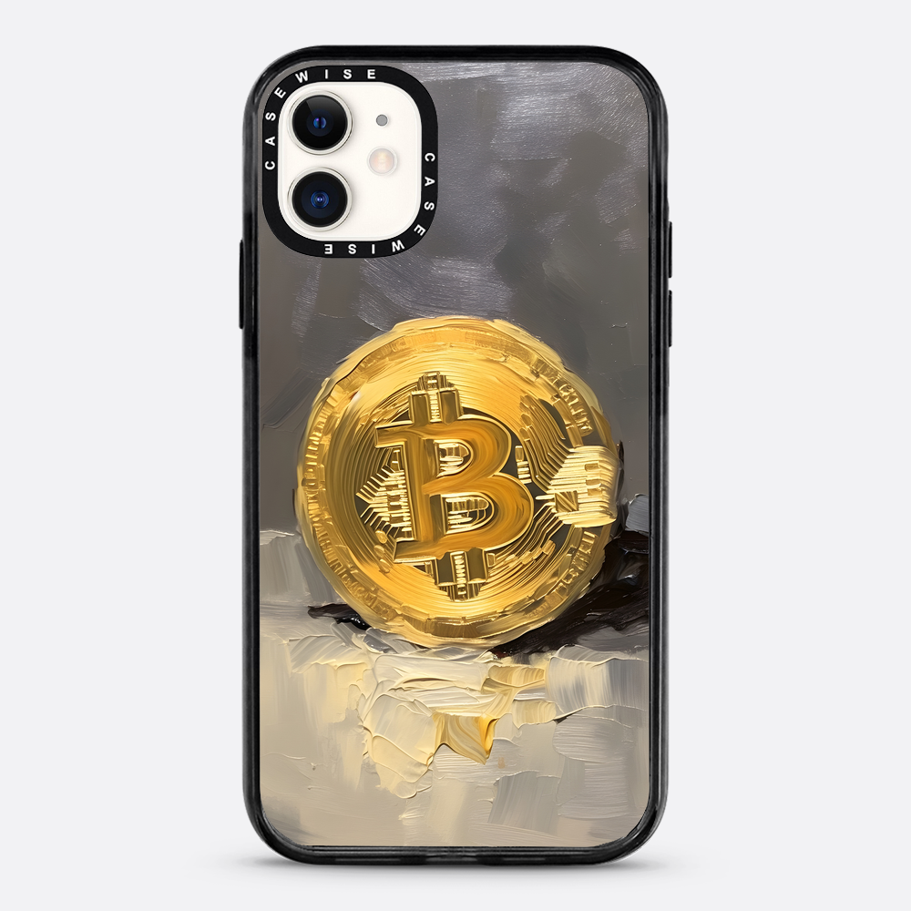 Bitcoin -Teigmalerei - Hülle