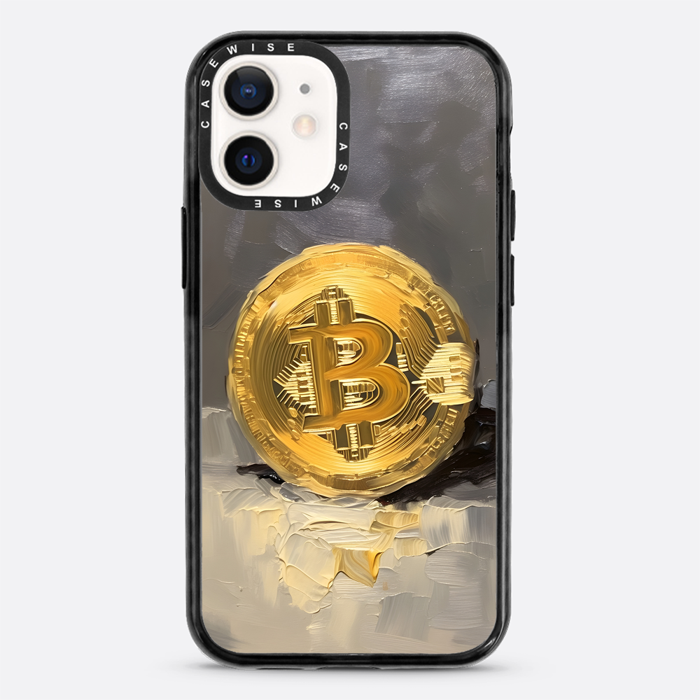 Bitcoin -Teigmalerei - Hülle
