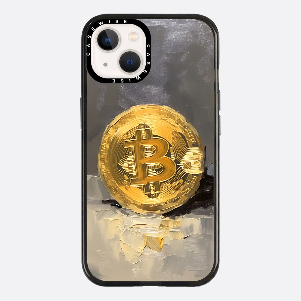 Bitcoin -Teigmalerei - Hülle