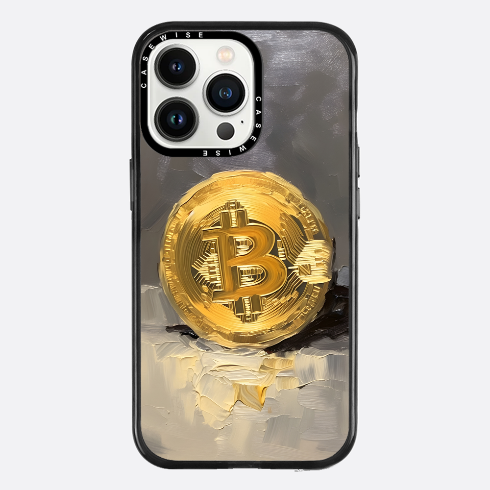 Bitcoin -Teigmalerei - Hülle