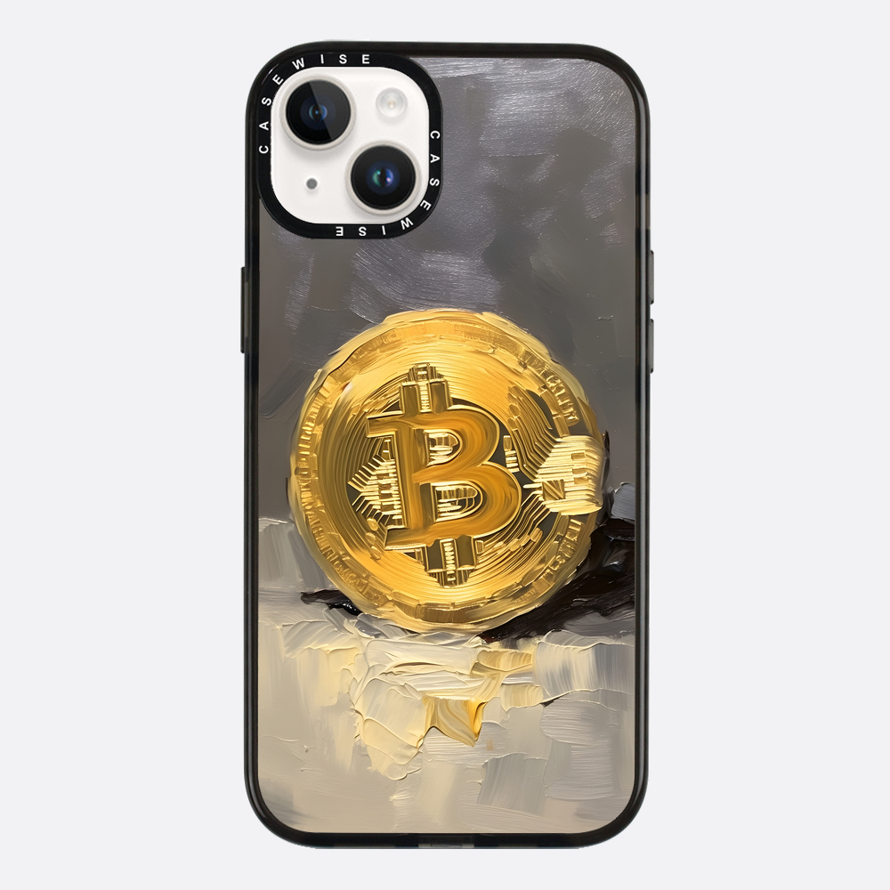 Bitcoin -Teigmalerei - Hülle
