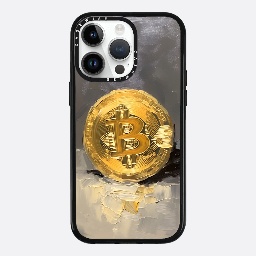 Bitcoin -Teigmalerei - Hülle