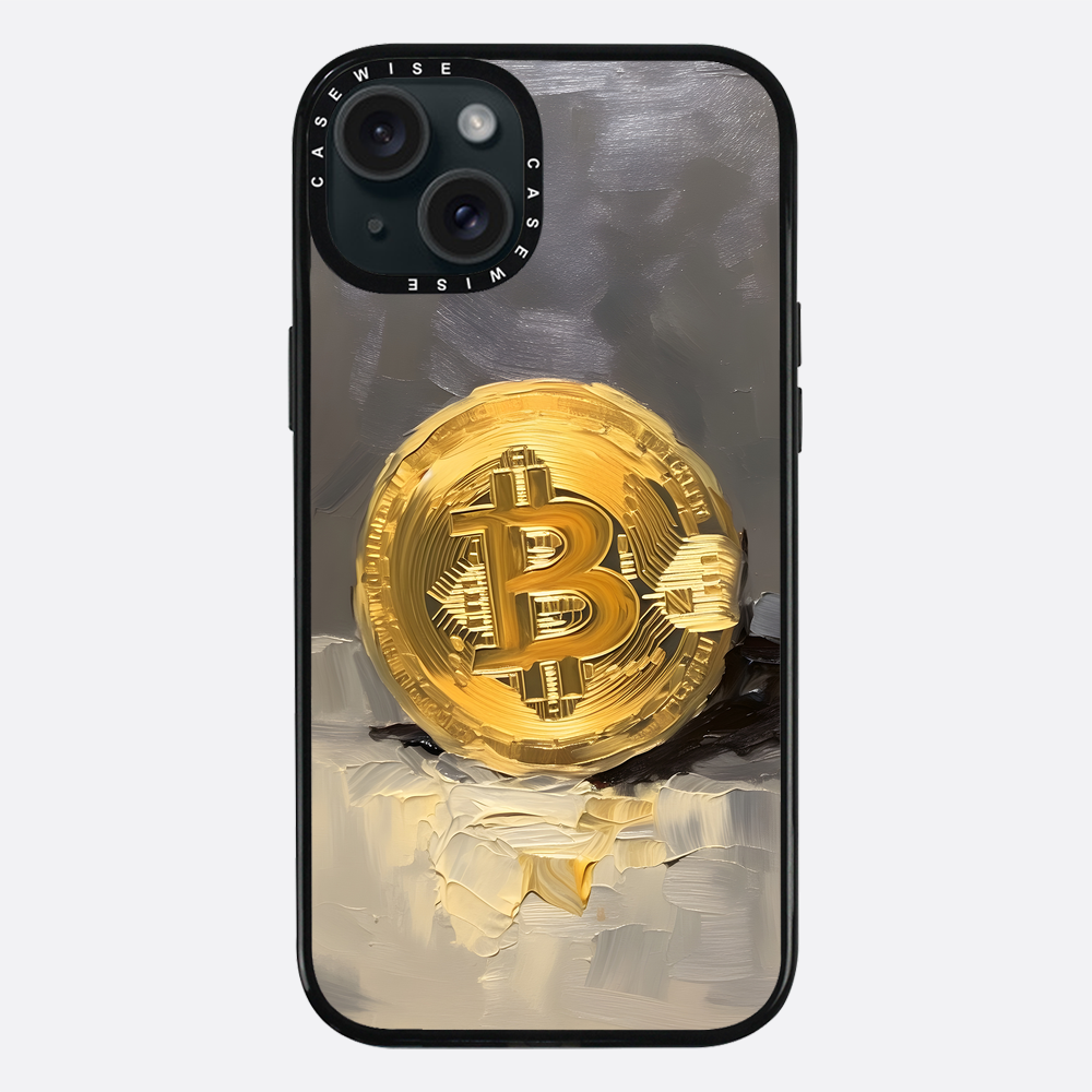 Bitcoin -Teigmalerei - Hülle