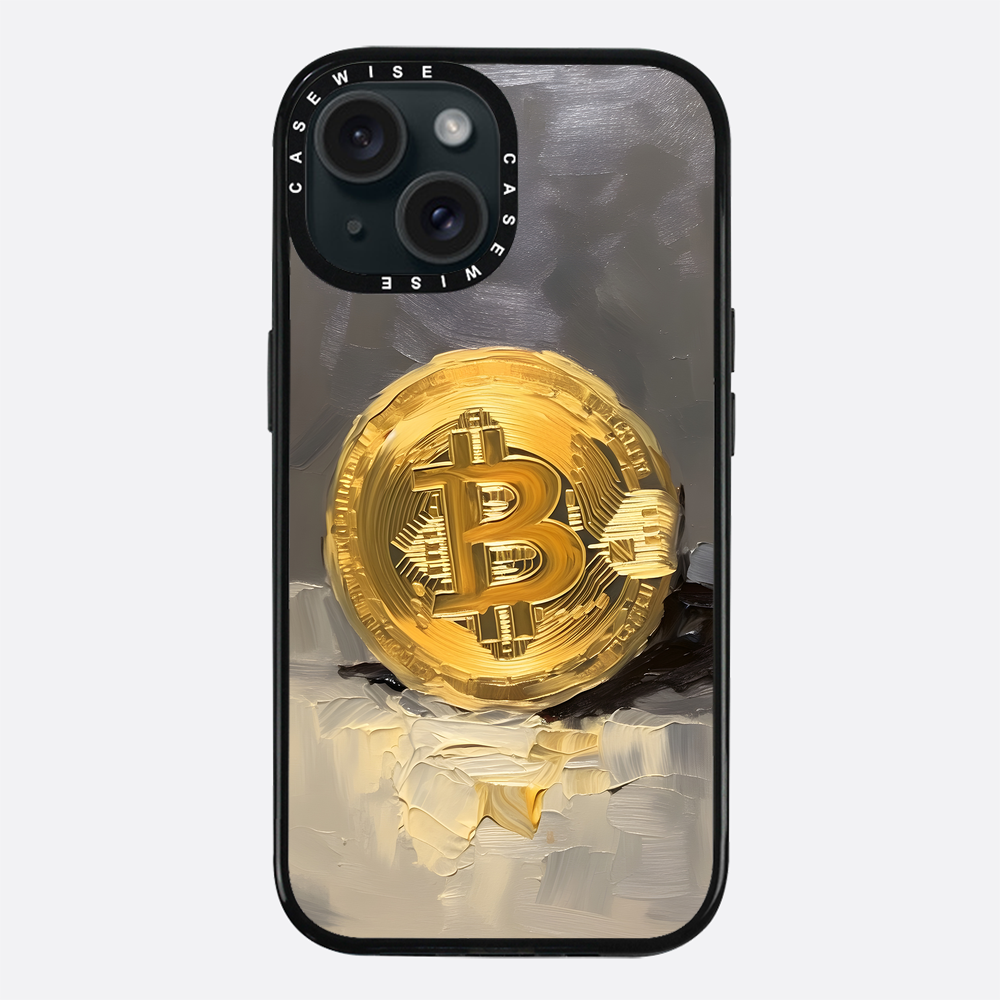 Bitcoin -Teigmalerei - Hülle