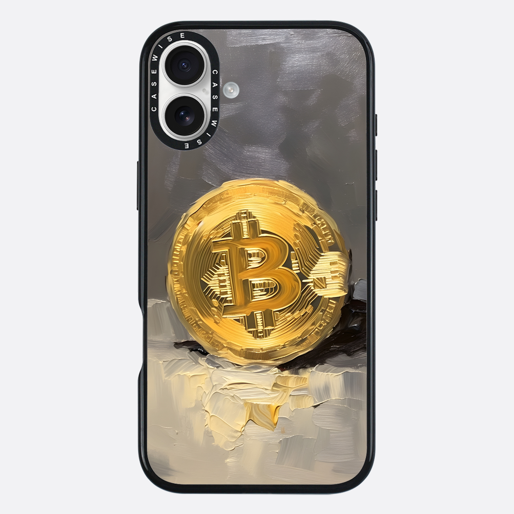 Bitcoin -Teigmalerei - Hülle