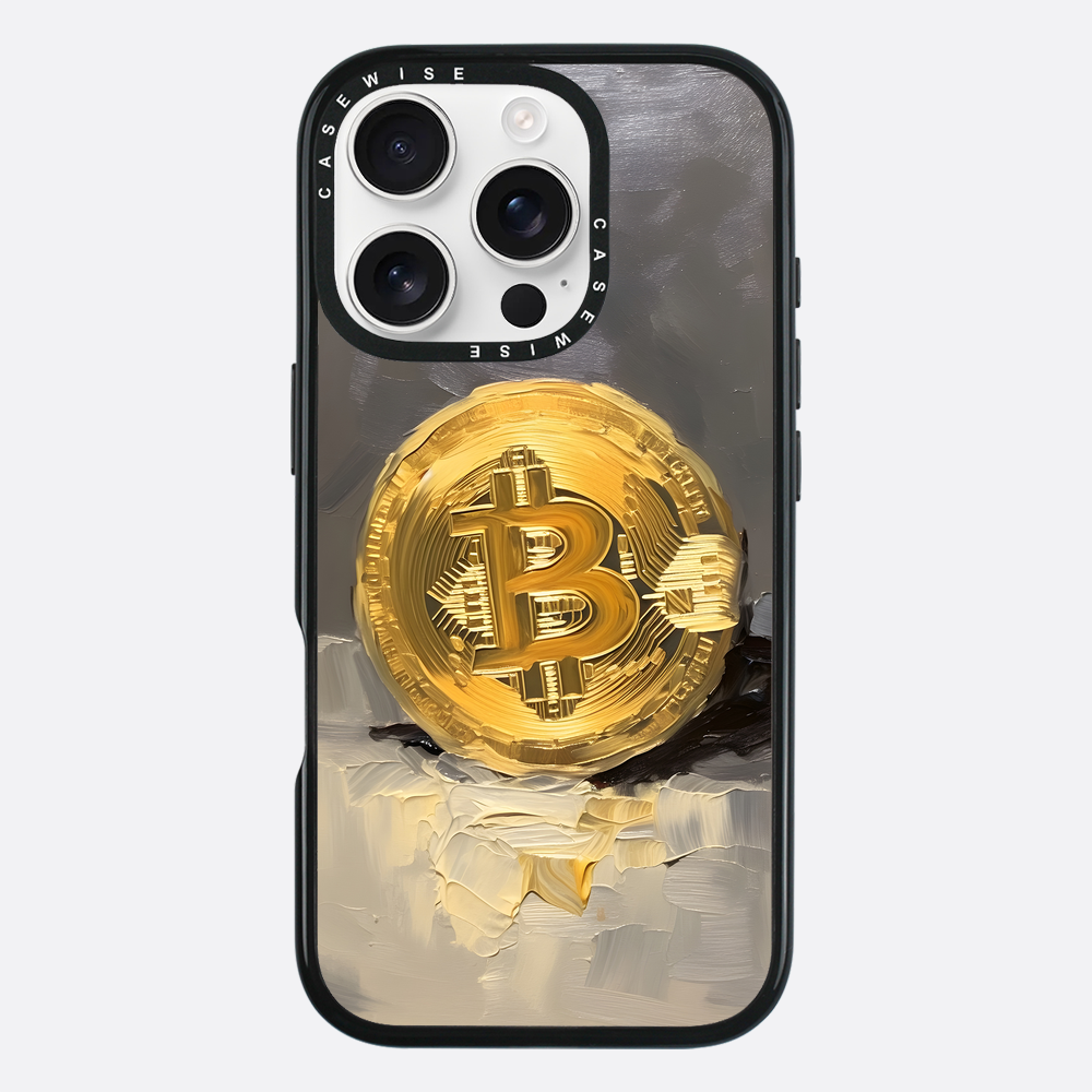Bitcoin -Teigmalerei - Hülle