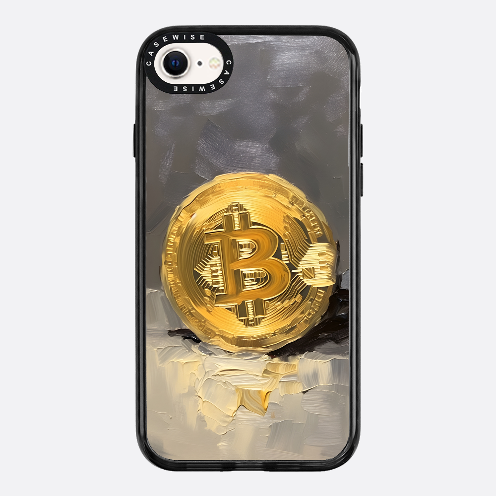 Bitcoin -Teigmalerei - Hülle