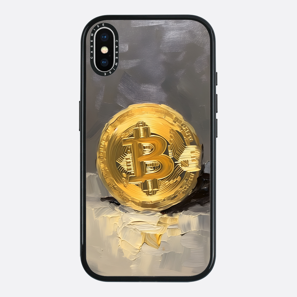 Bitcoin -Teigmalerei - Hülle
