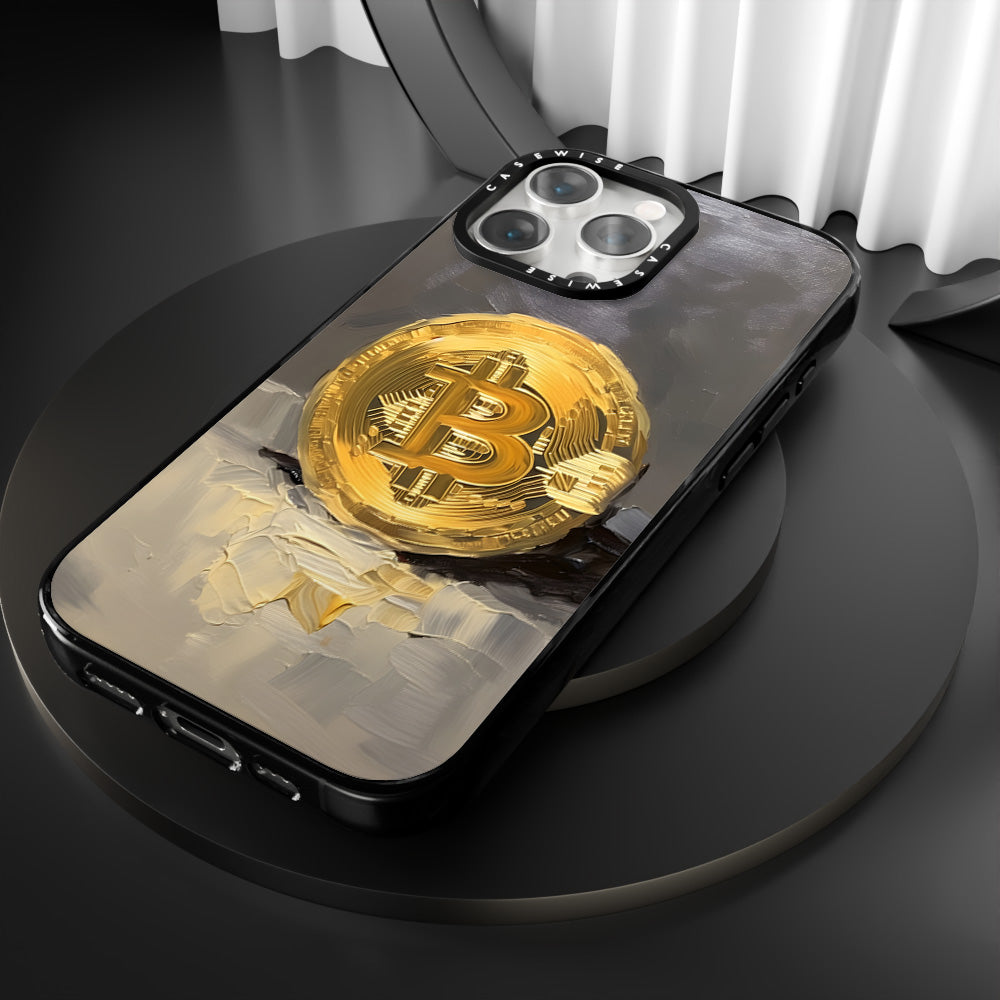Bitcoin -Teigmalerei - Hülle