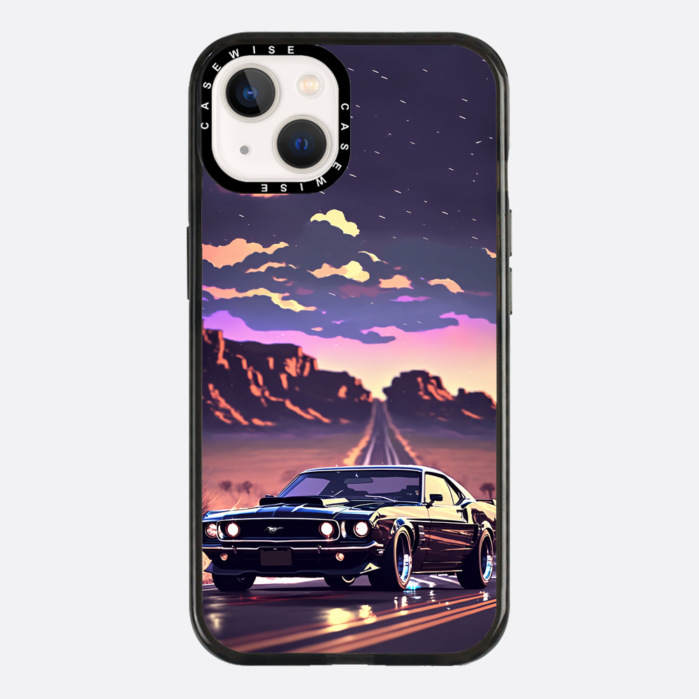 Ford Mustang auf Route 66 - Hülle