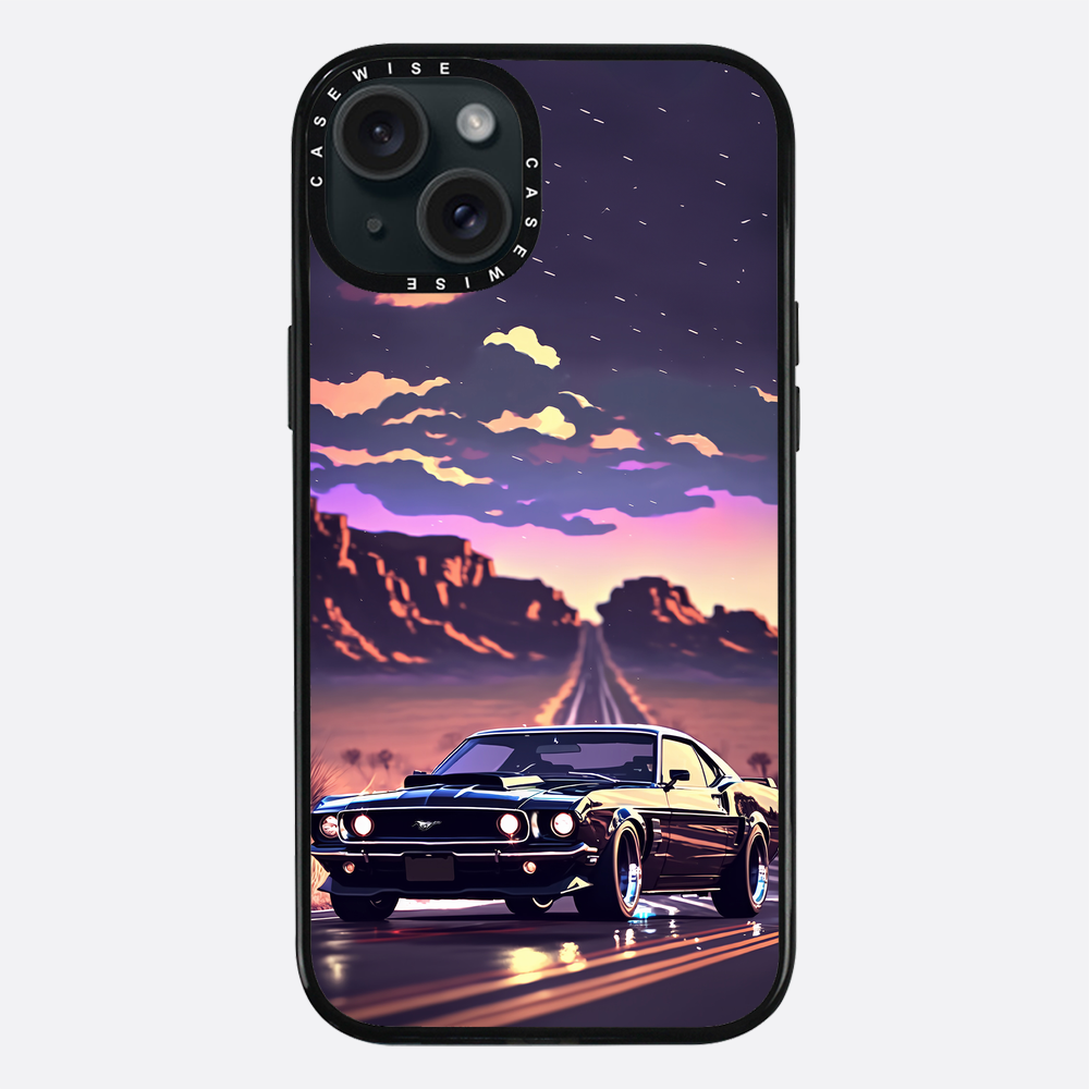 Ford Mustang auf Route 66 - Hülle
