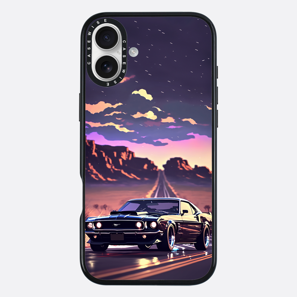 Ford Mustang auf Route 66 - Hülle