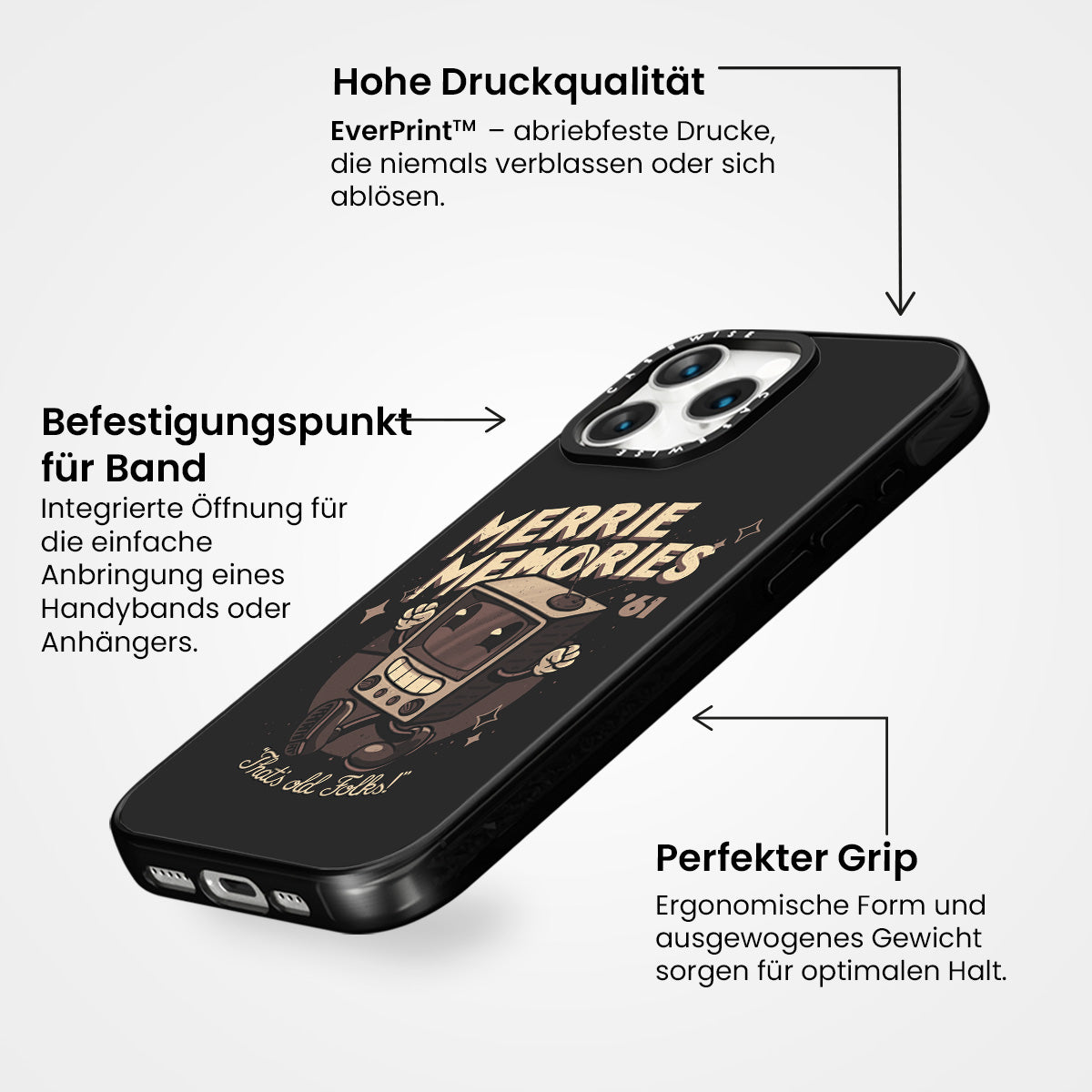 Merrie Erinnerungen 1 Holzkohle - Hülle