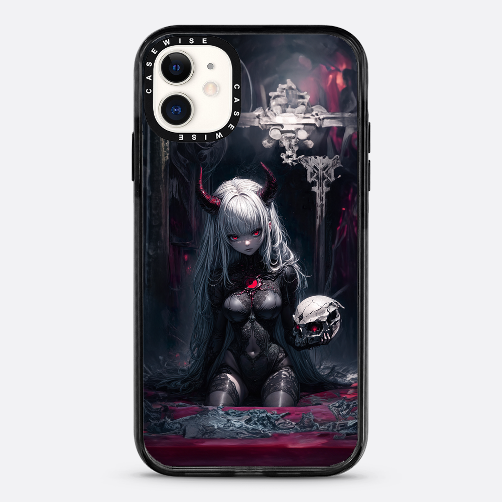 Schwarzer Dämon Vampire Dame - Hülle